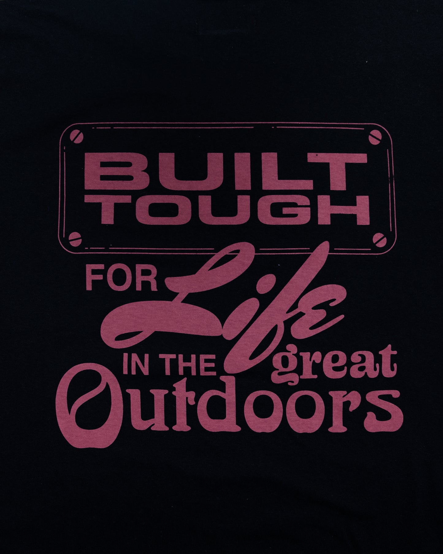 RAISED BY WOLVES - BUILT TOUGH TEE
