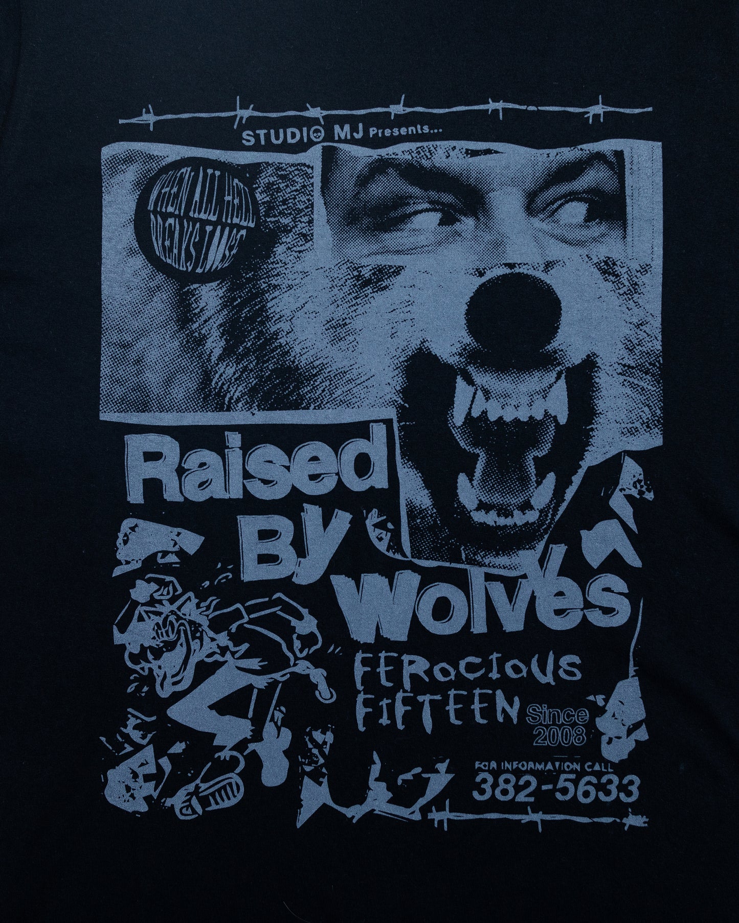 RAISED BY WOLVES - SHOW FLYER TEE