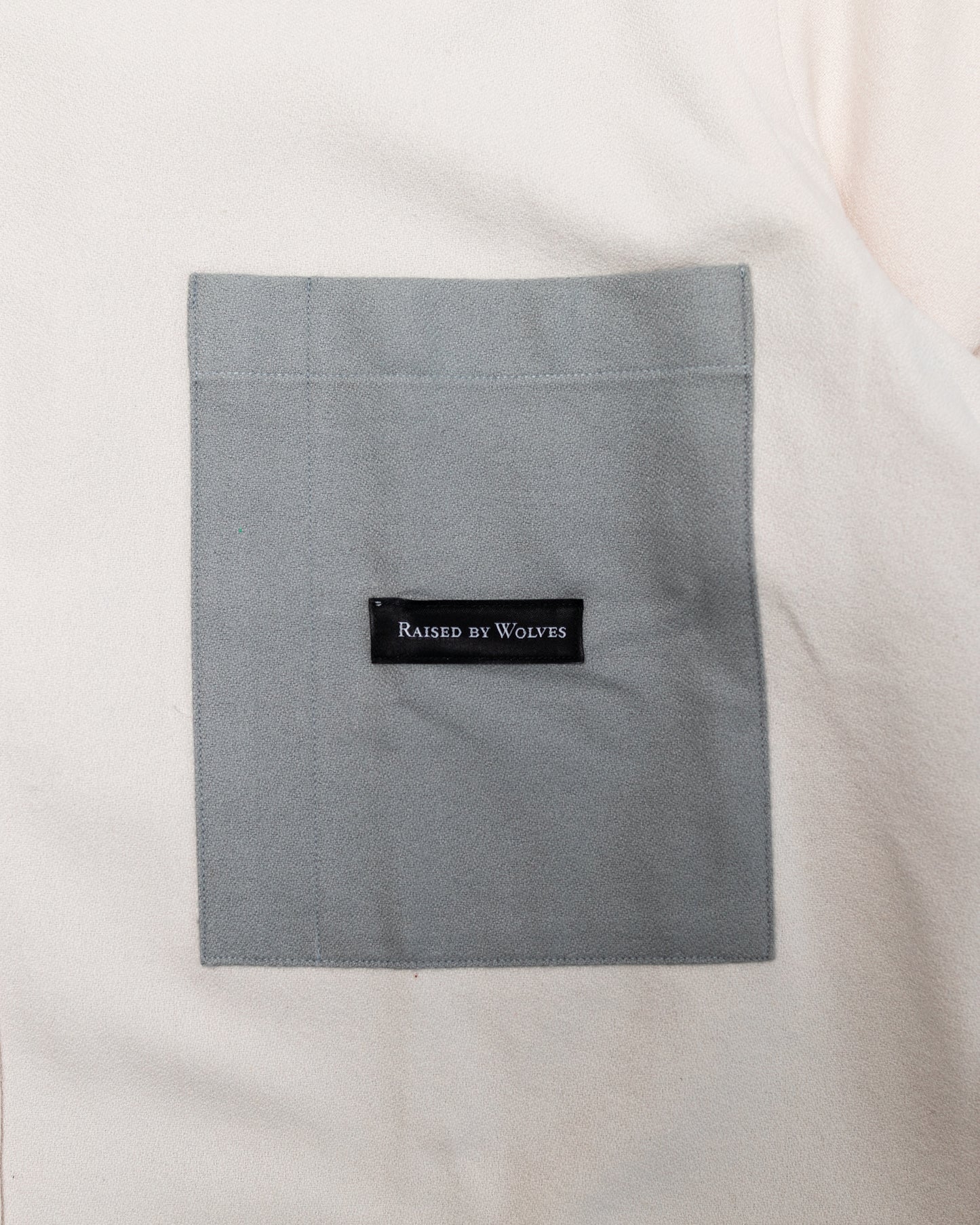 RAISED BY WOLVES - COLOUR-BLOCK FLANNEL SHIRT