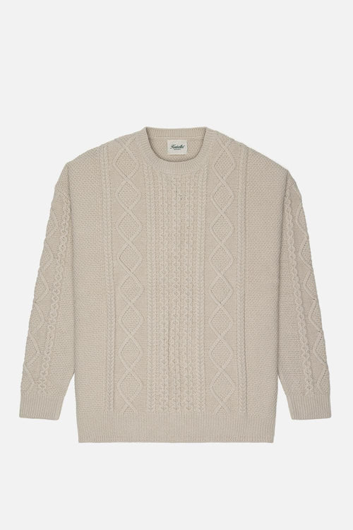 KUWALLA - CABLE KNIT SWEATER