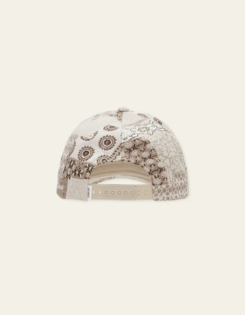 LES DEUX - PATCHWORK JACQUARD BASEBALL CAP