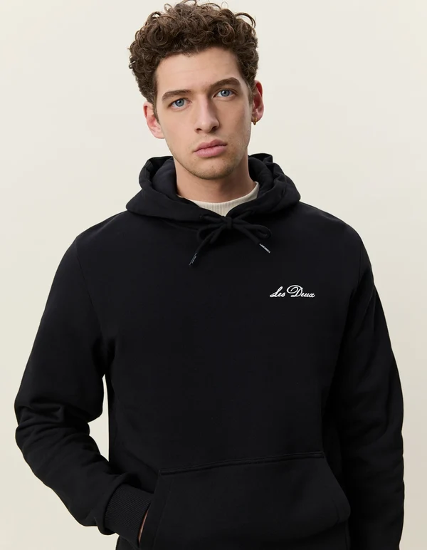 LES DEUX - SIGNATURE PRINT HOODIE