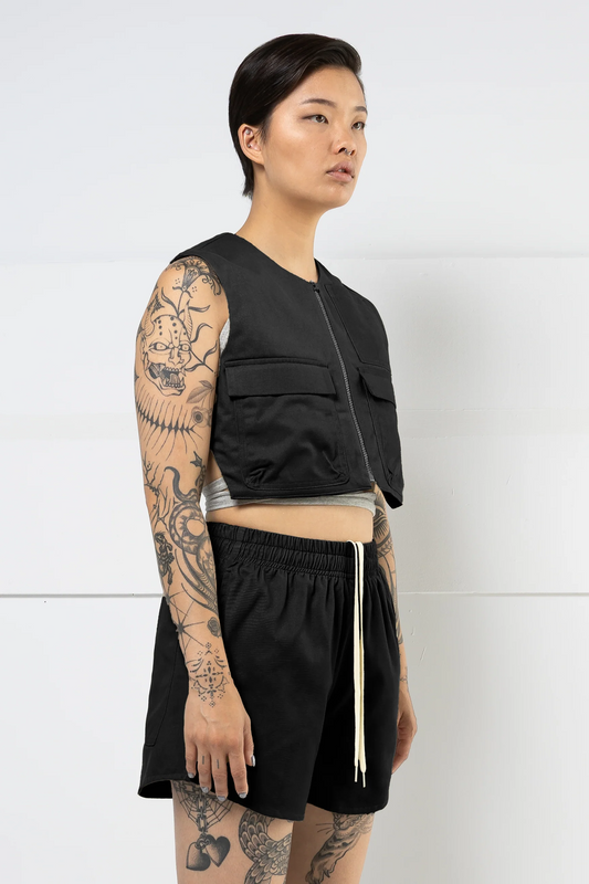 MERCY HOUSE - SONIA CROPPED VEST