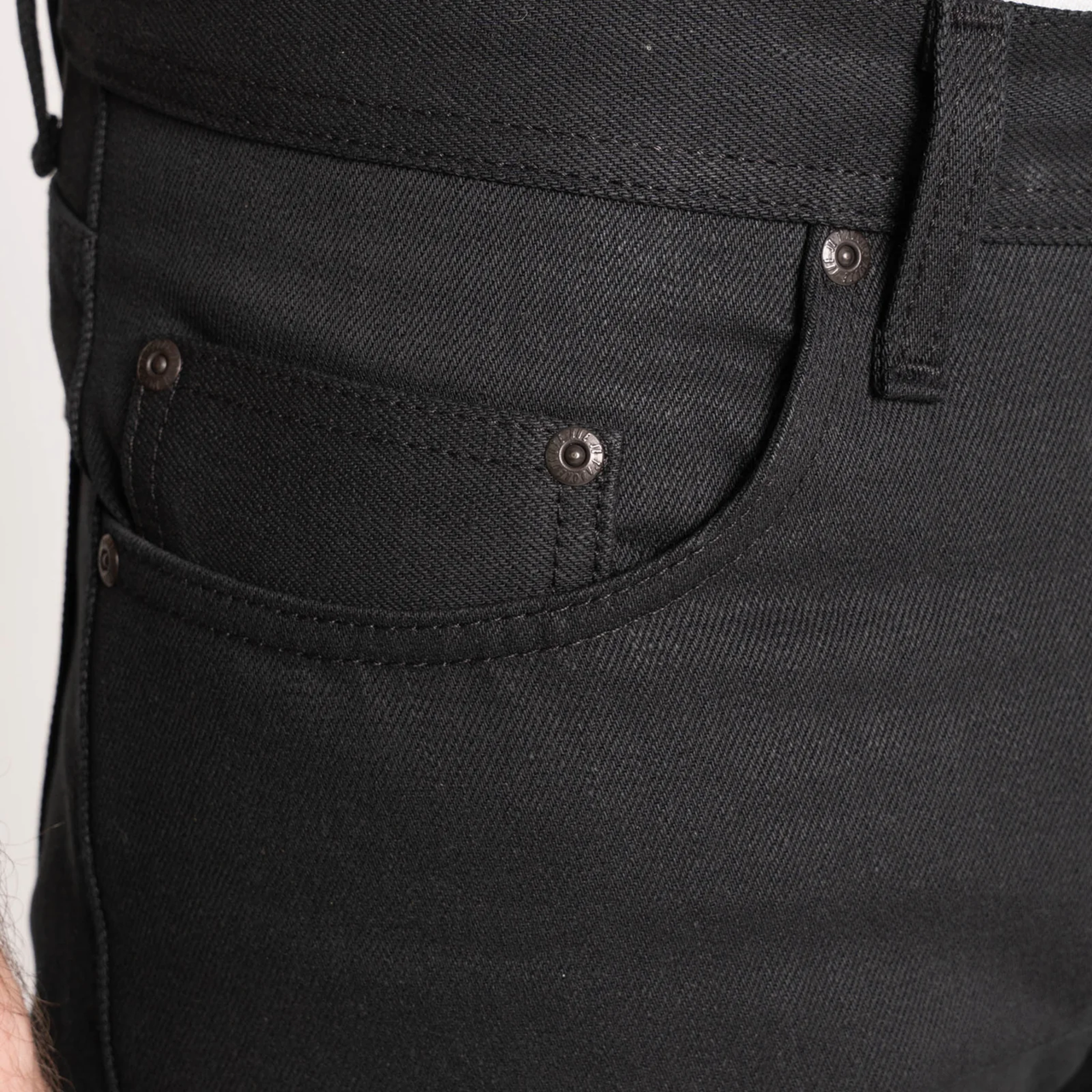 NAKED AND FAMOUS - FOREVER BLACK SELVEDGE - WEIRD GUY