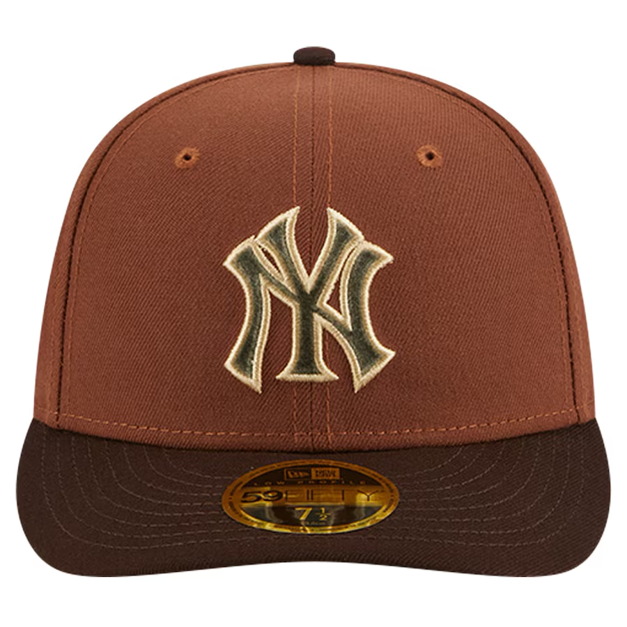 NEW ERA - VELVET 59FIFTY LOW PROFILE FITTED CAP - NEW YORK YANKESS