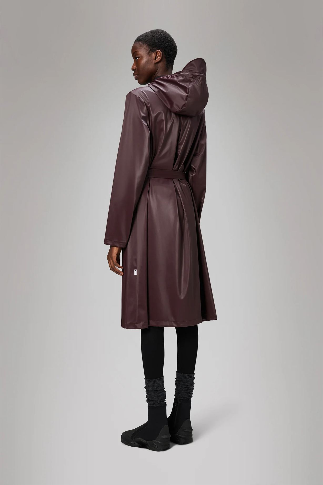 RAINS - A-LINE LONGER W JACKET