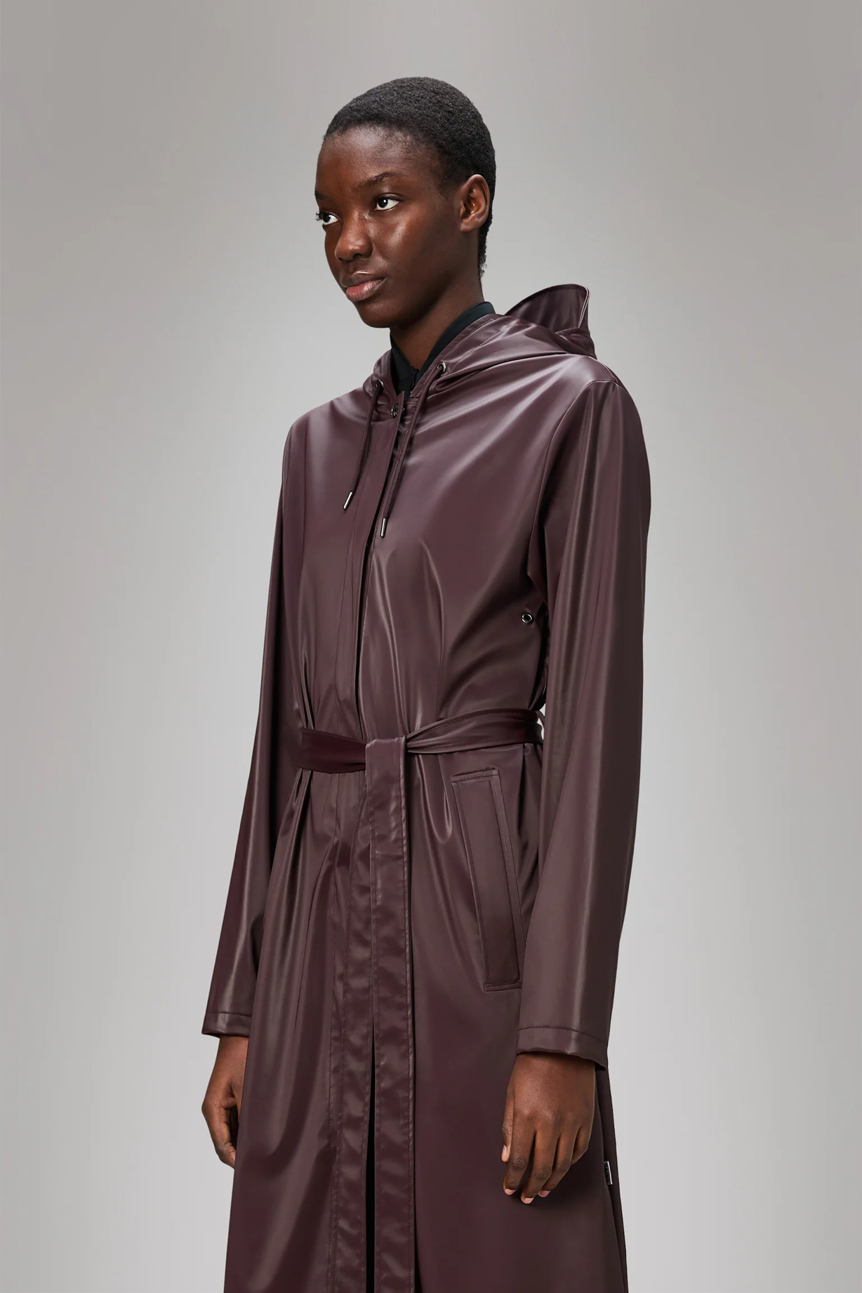 RAINS - A-LINE LONGER W JACKET