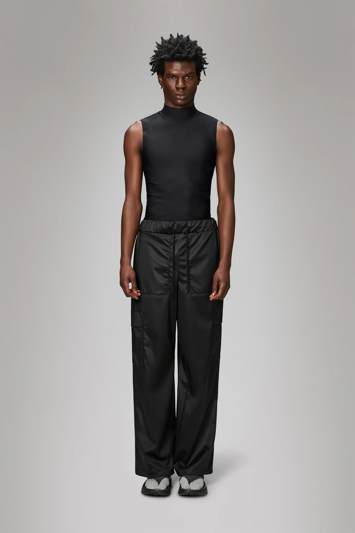 RAINS - CARGO RAIN PANTS WIDE