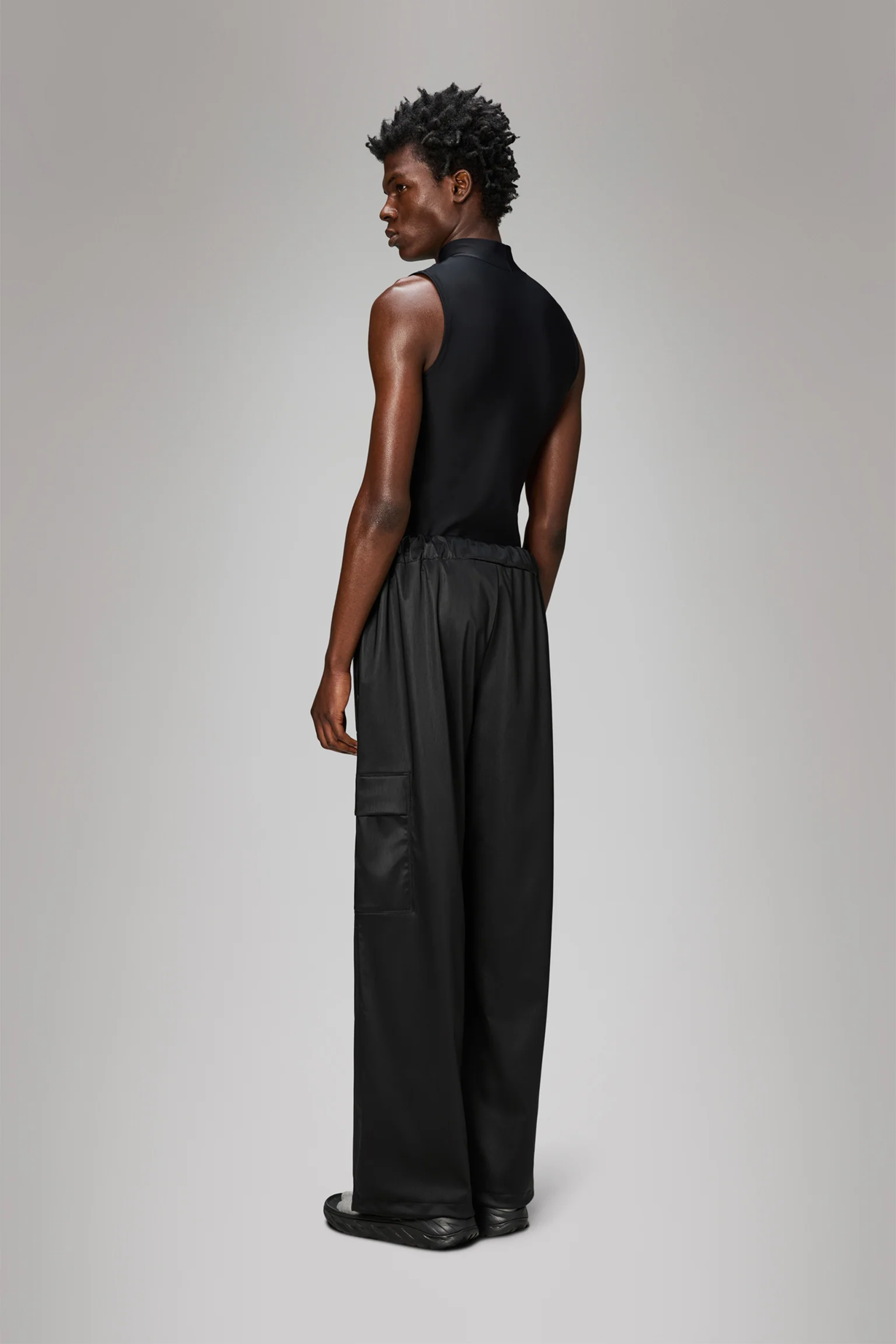 RAINS - CARGO RAIN PANTS WIDE