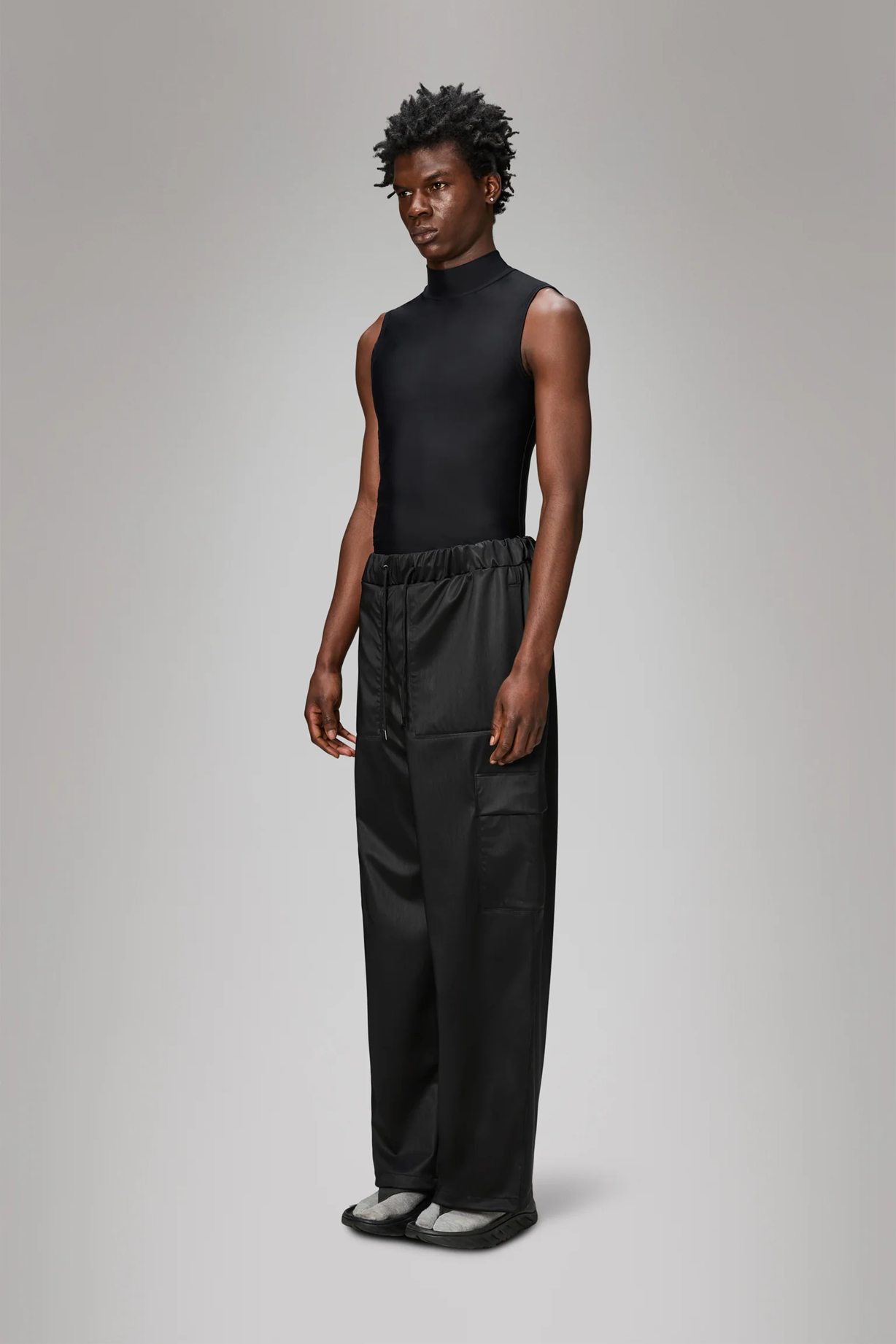 RAINS - CARGO RAIN PANTS WIDE
