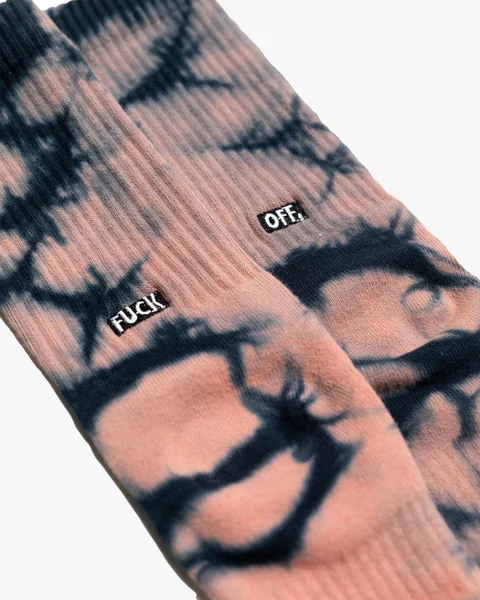 RAISED BY WOLVES - FUCK OFF CREW SOCKS