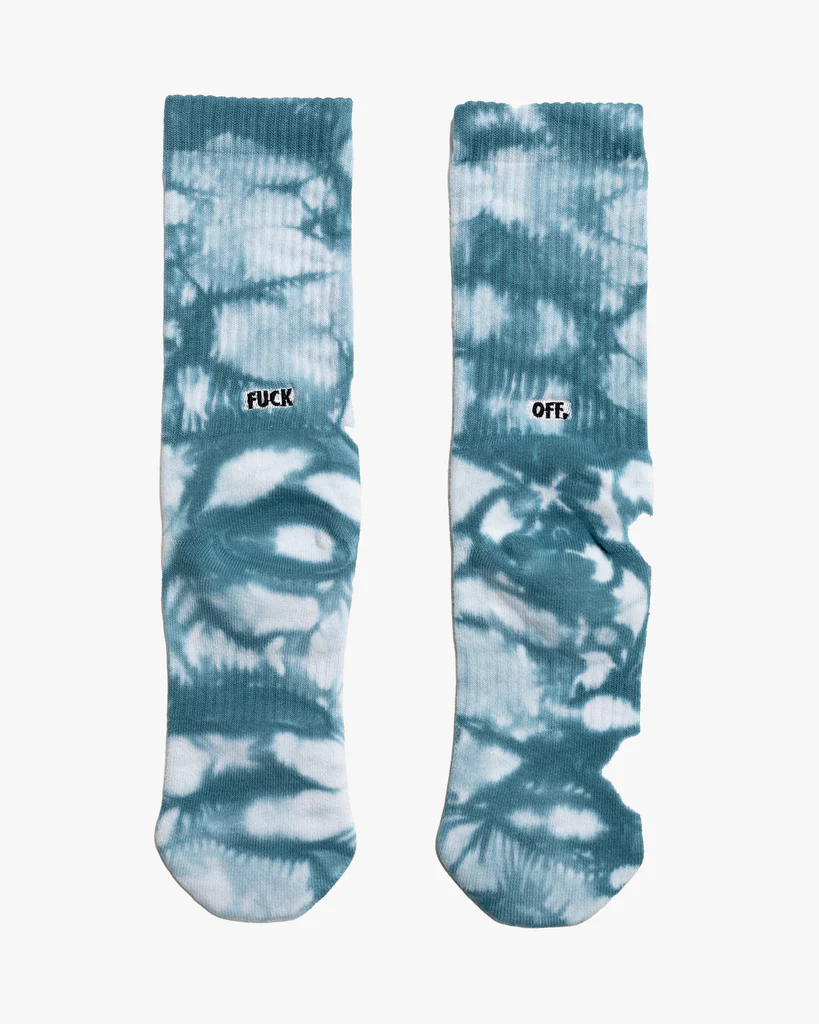 RAISED BY WOLVES - FUCK OFF CREW SOCKS