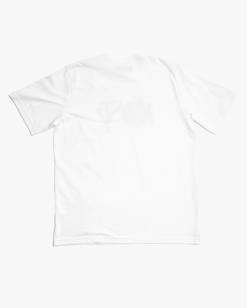 RAISED BY WOLVES - TEAM LETTERING TEE - WHITE