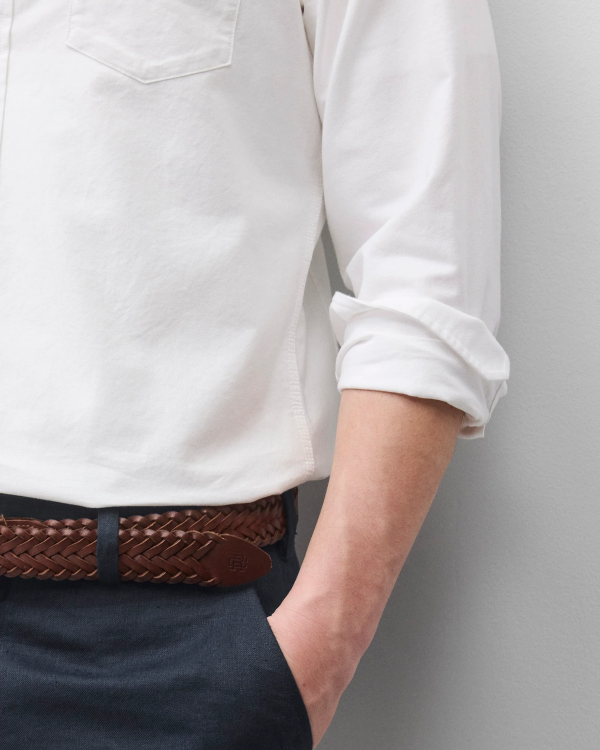 REIGNING CHAMP - COTTON OXFORD WINDSOR STANDARD SHIRT