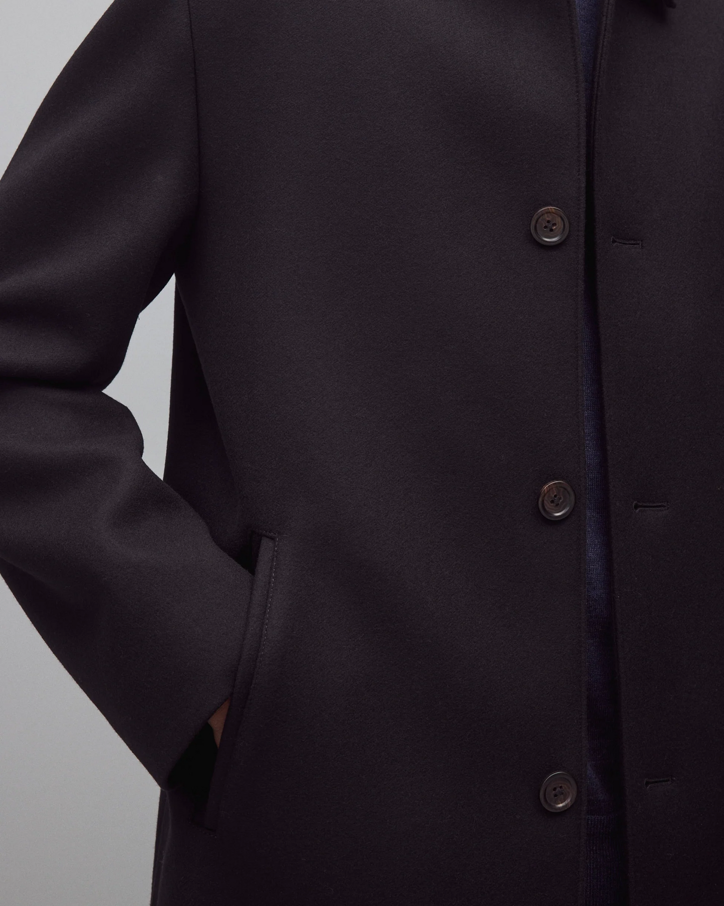 REIGNING CHAMP - WOOL CASHMERE SCOUT COAT