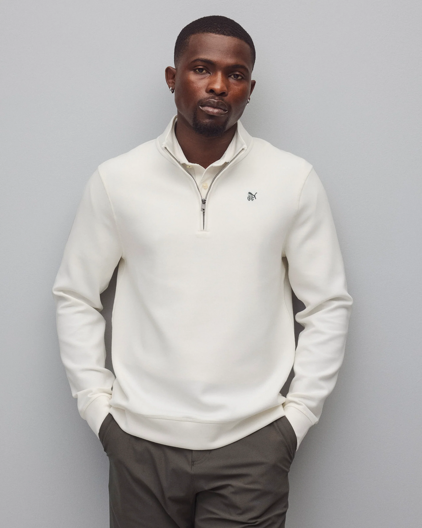 PUMA X REIGNING CHAMP - CLOUDSPUN FLEECE 1/4 ZIP