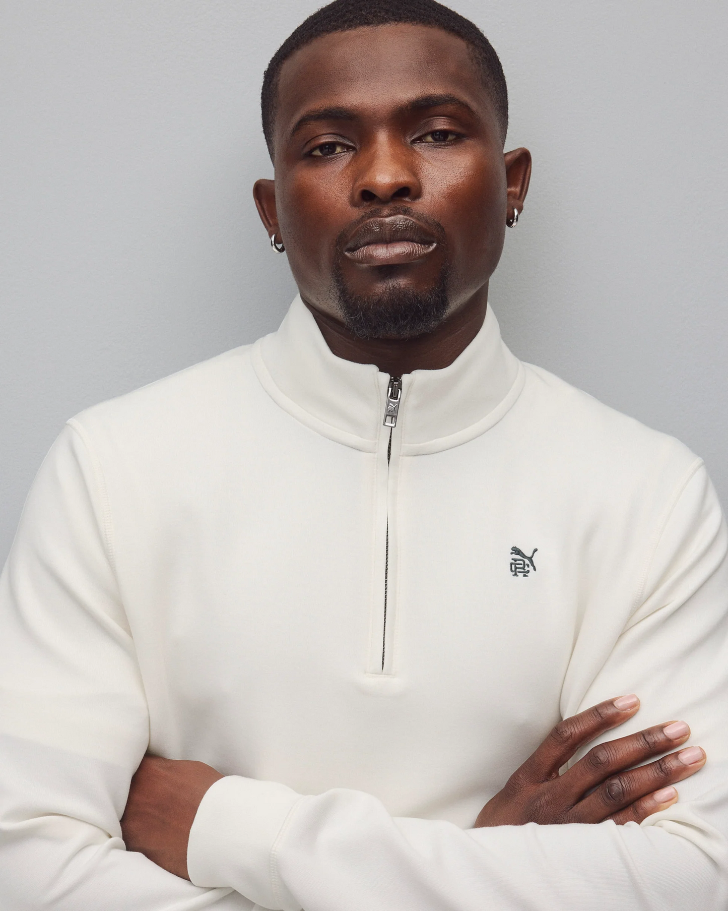 PUMA X REIGNING CHAMP - CLOUDSPUN FLEECE 1/4 ZIP
