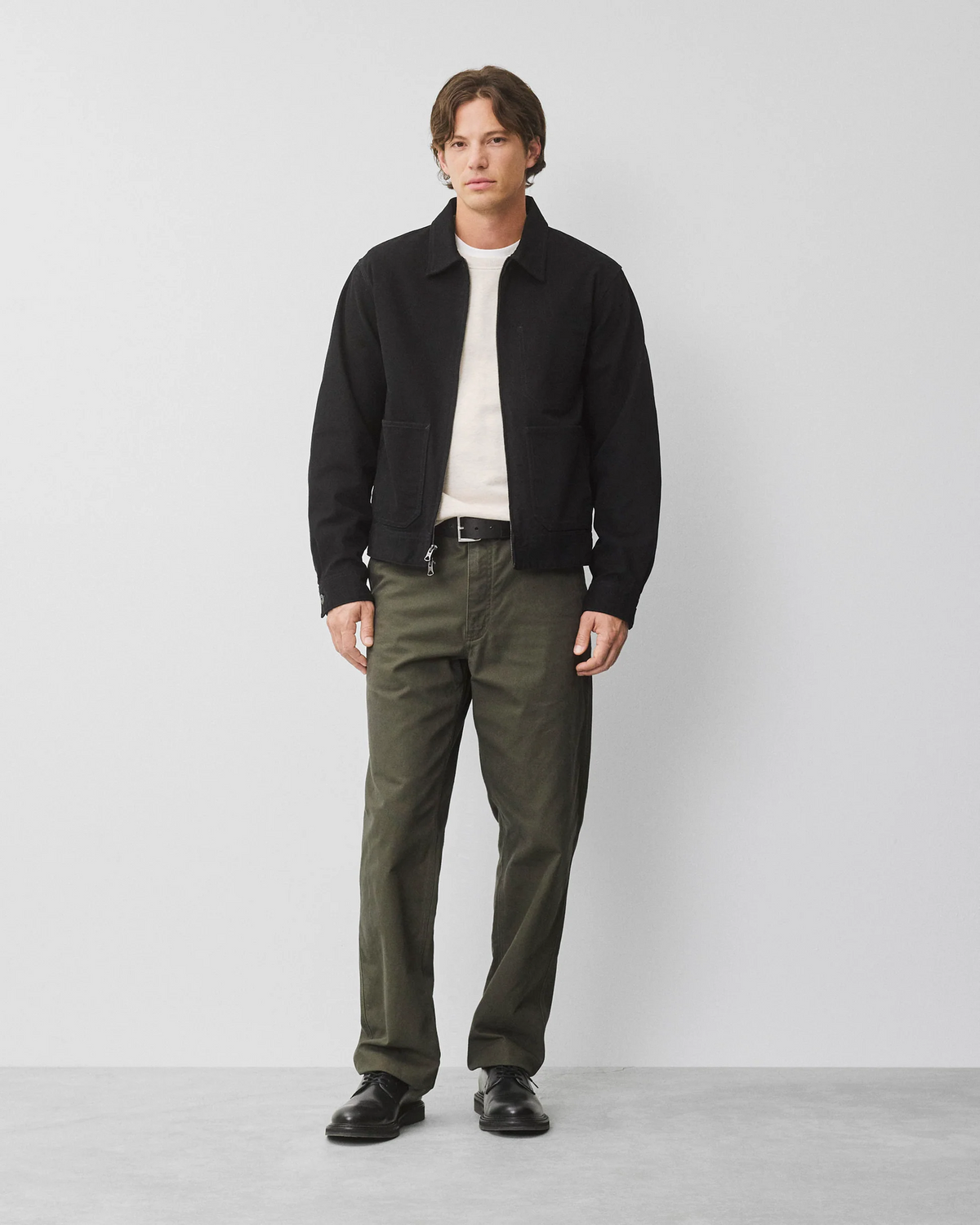 REIGNING CHAMP - COTTON CANVAS GROUNDS JACKET