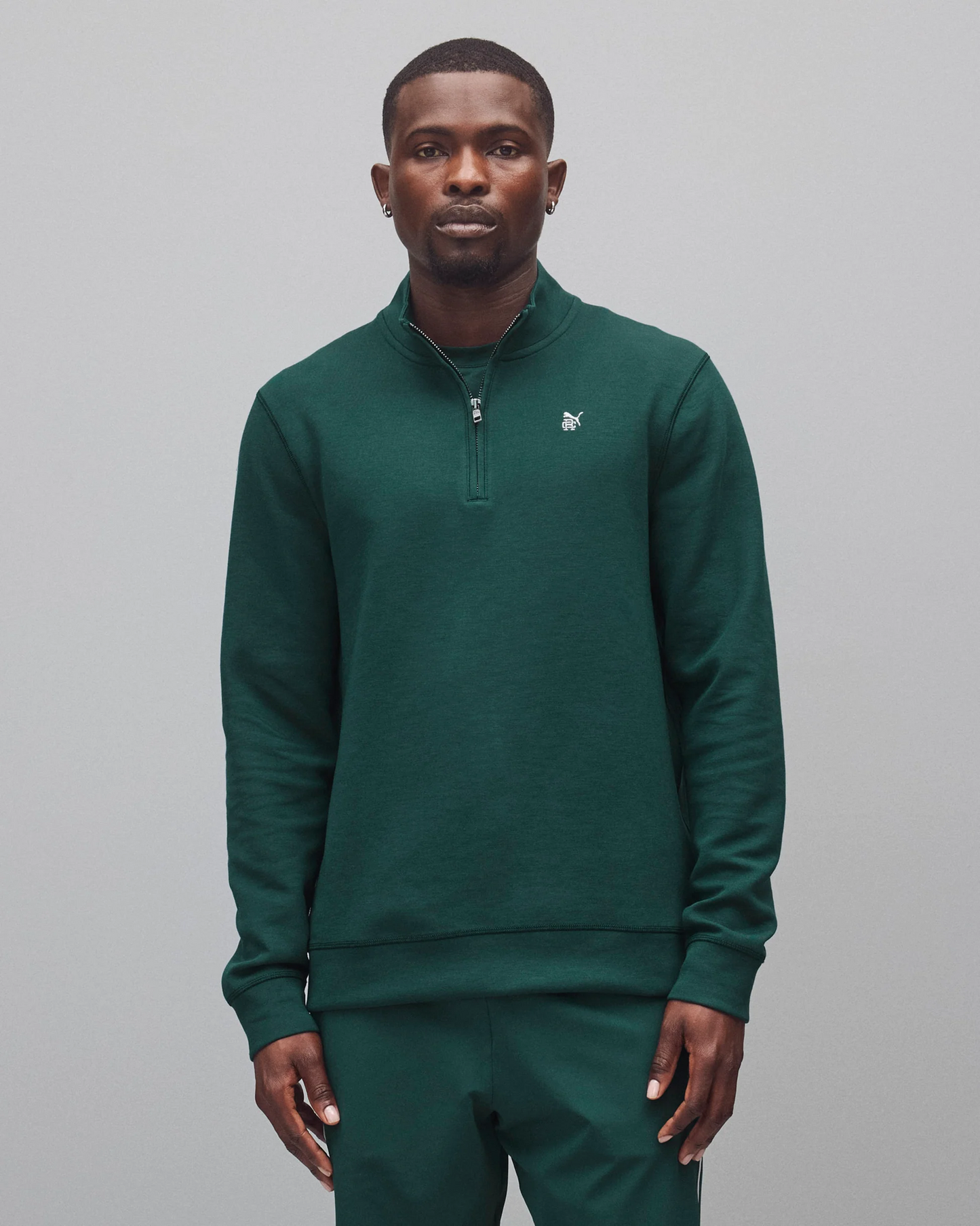 PUMA X REIGNING CHAMP - CLOUDSPUN FLEECE 1/4 ZIP