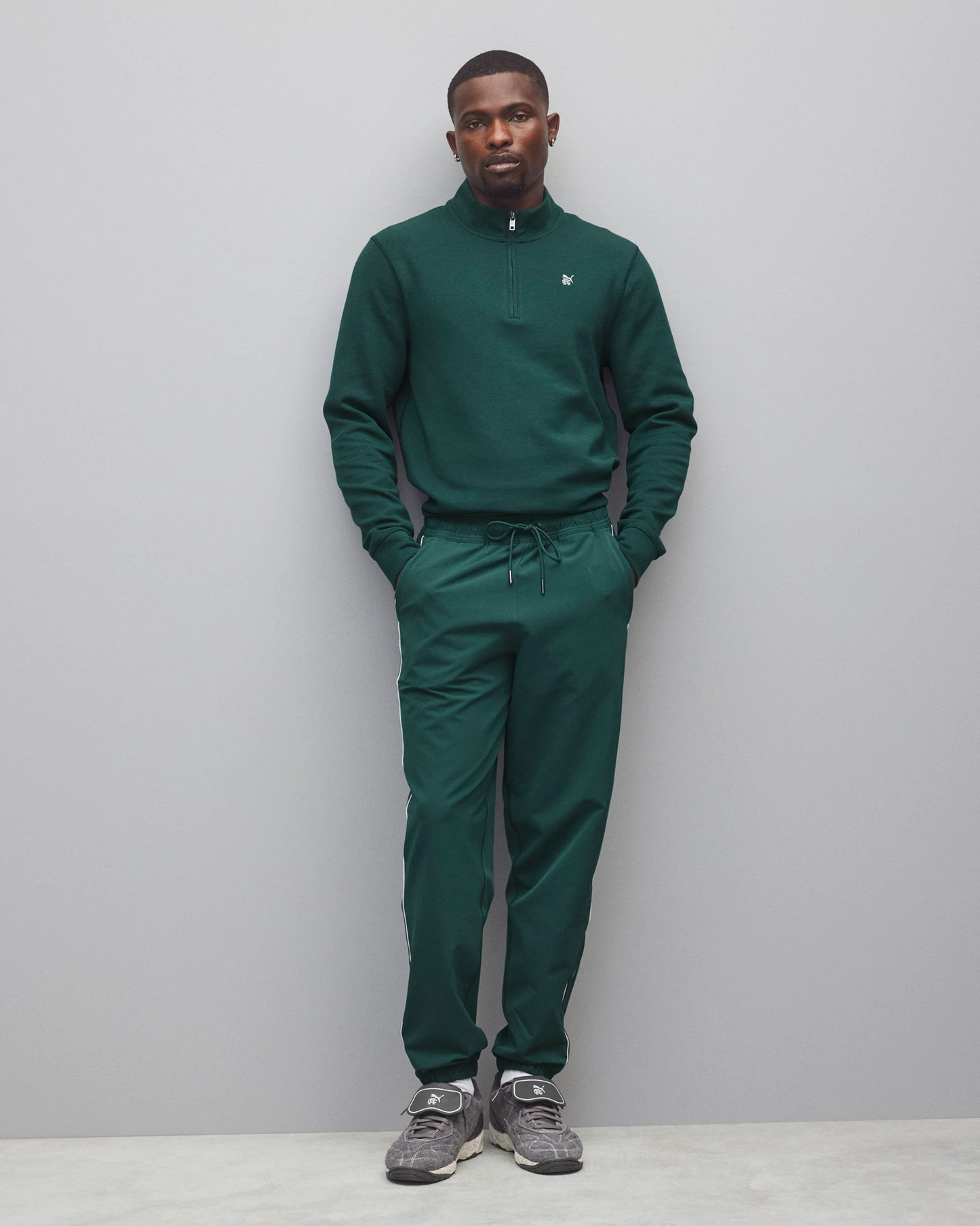 PUMA X REIGNING CHAMP - CLOUDSPUN FLEECE 1/4 ZIP