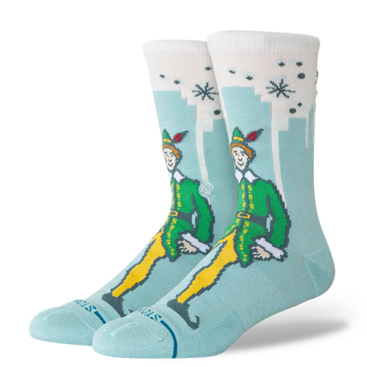 ELF X STANCE - BIG CITY ELF CREW SOCKS