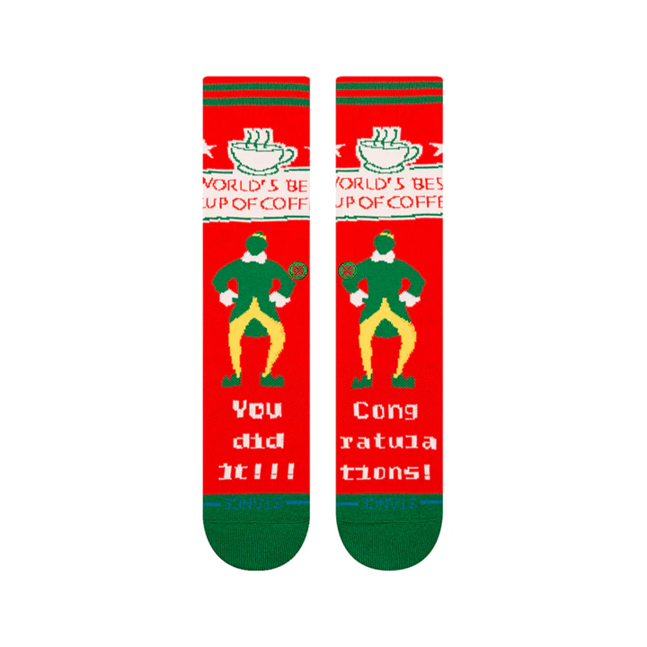 ELF X STANCE - WORLDS BEST CREW SOCKS