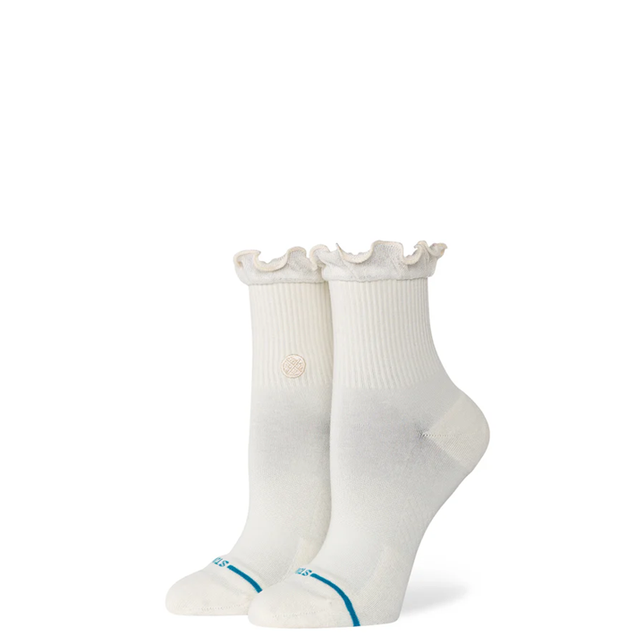 STANCE - ICON RUFFLE QUARTER SOCKS - WOMENS
