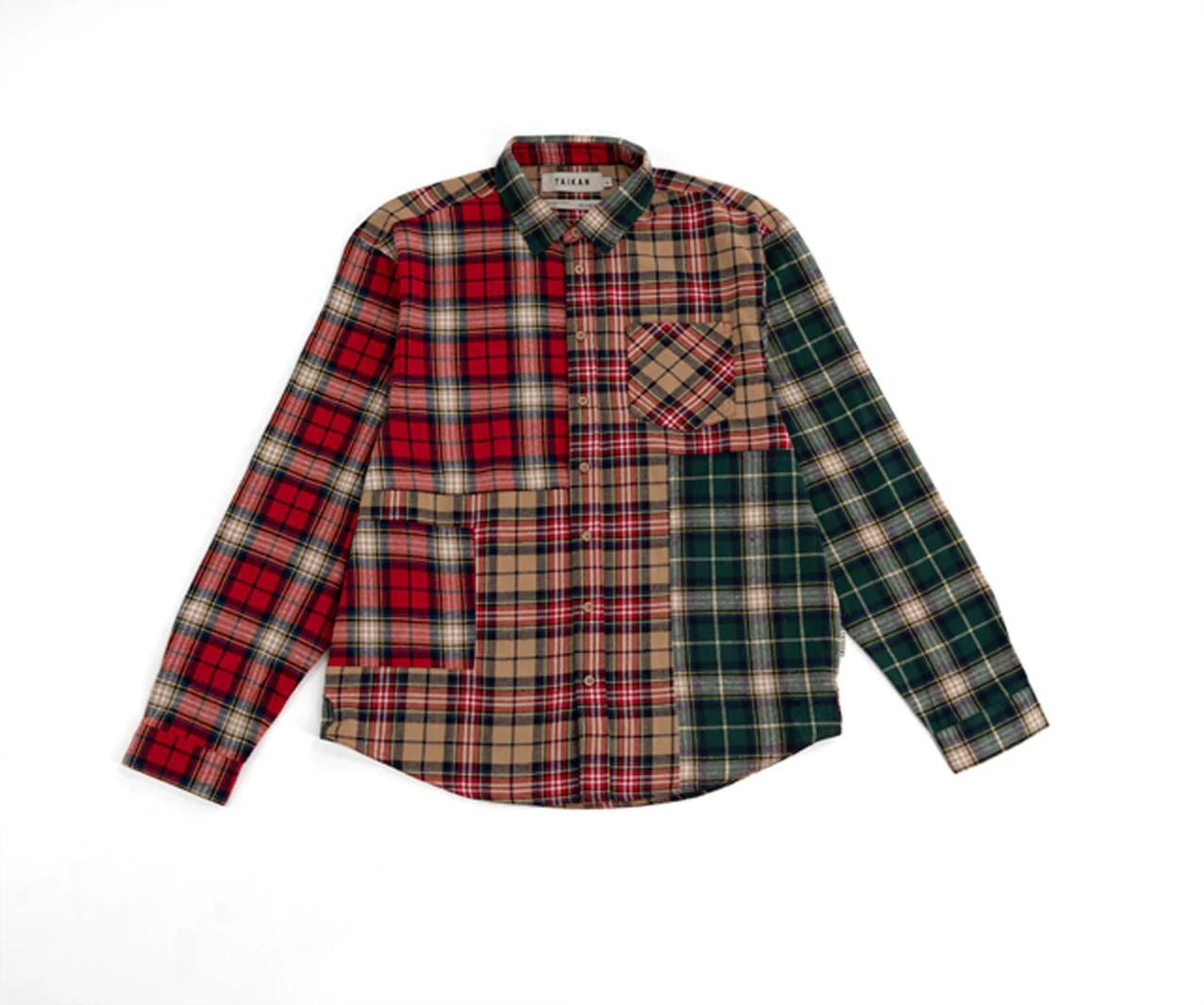 TAIKAN - PATCHWORK L/S SHIRT