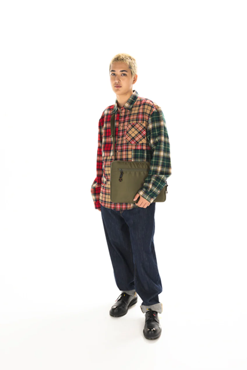 TAIKAN - PATCHWORK L/S SHIRT