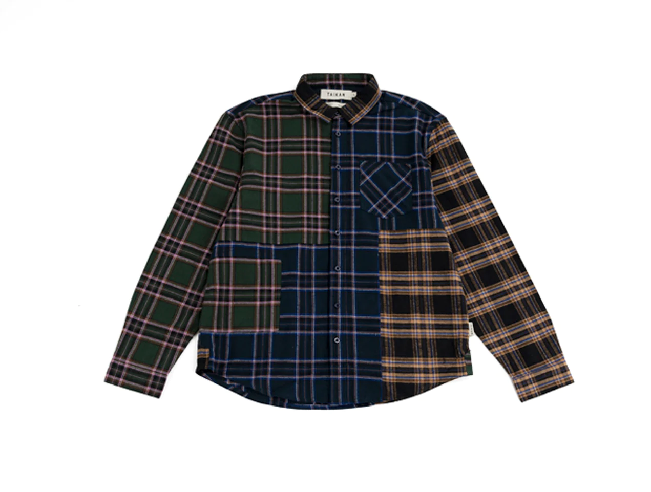 TAIKAN - PATCHWORK L/S SHIRT
