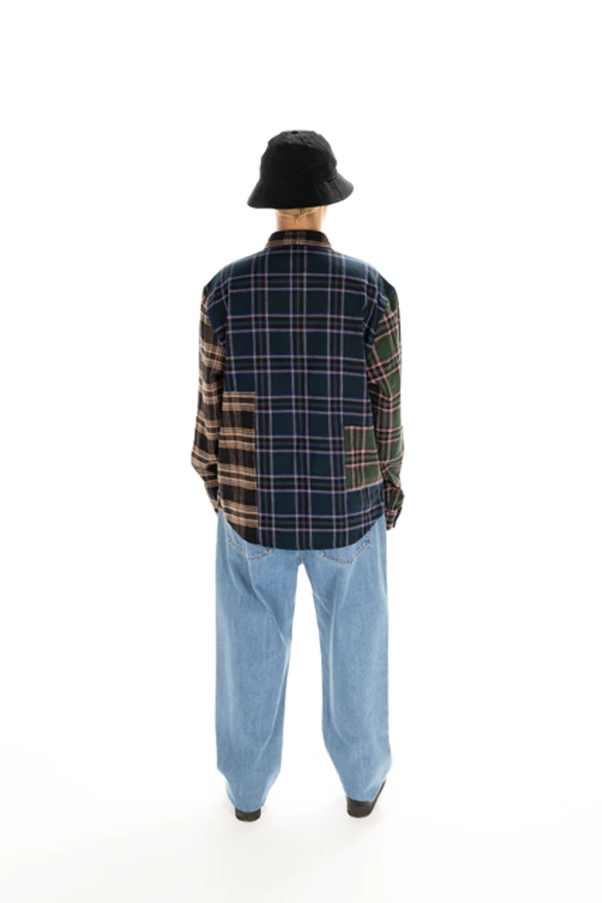 TAIKAN - PATCHWORK L/S SHIRT