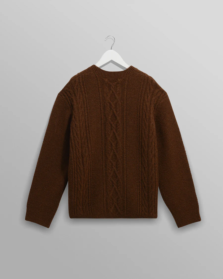 WAX LONDON - HYATT CABLEKNIT SWEATER