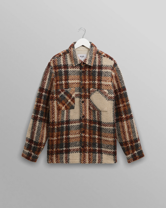WAX LONDON - WHITING OVERSHIRT