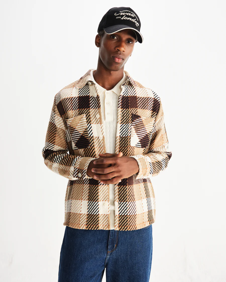 WAX LONDON - WHITING OVERSHIRT