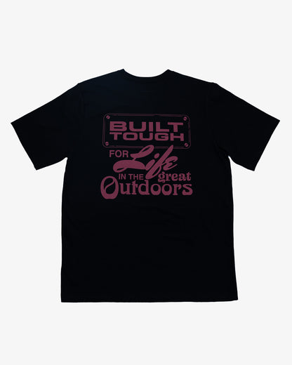 RAISED BY WOLVES - BUILT TOUGH TEE
