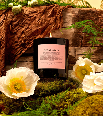 BOY SMELLS - CEDAR STACK CANDLE