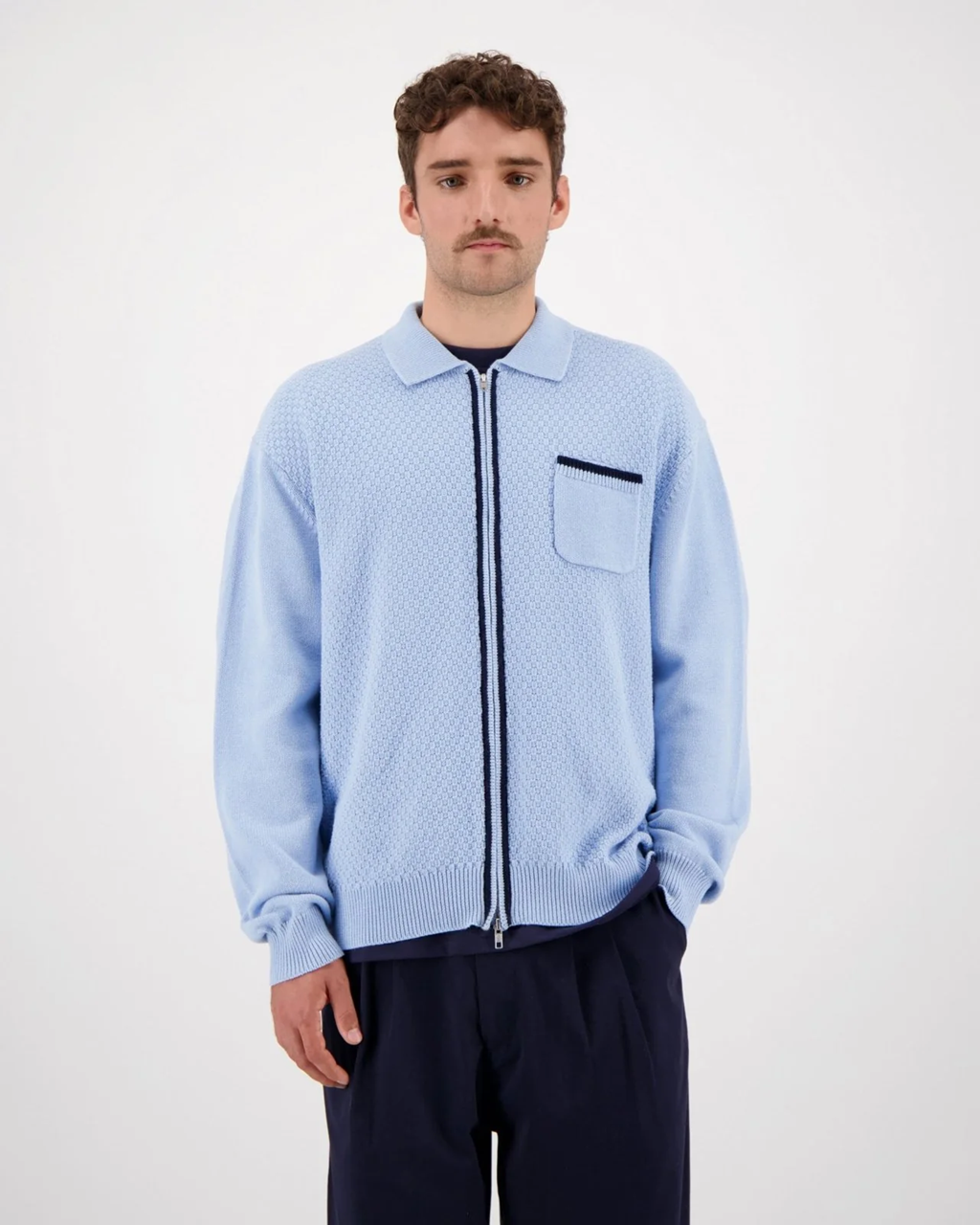 CASTART - PLUME ZIP KNIT