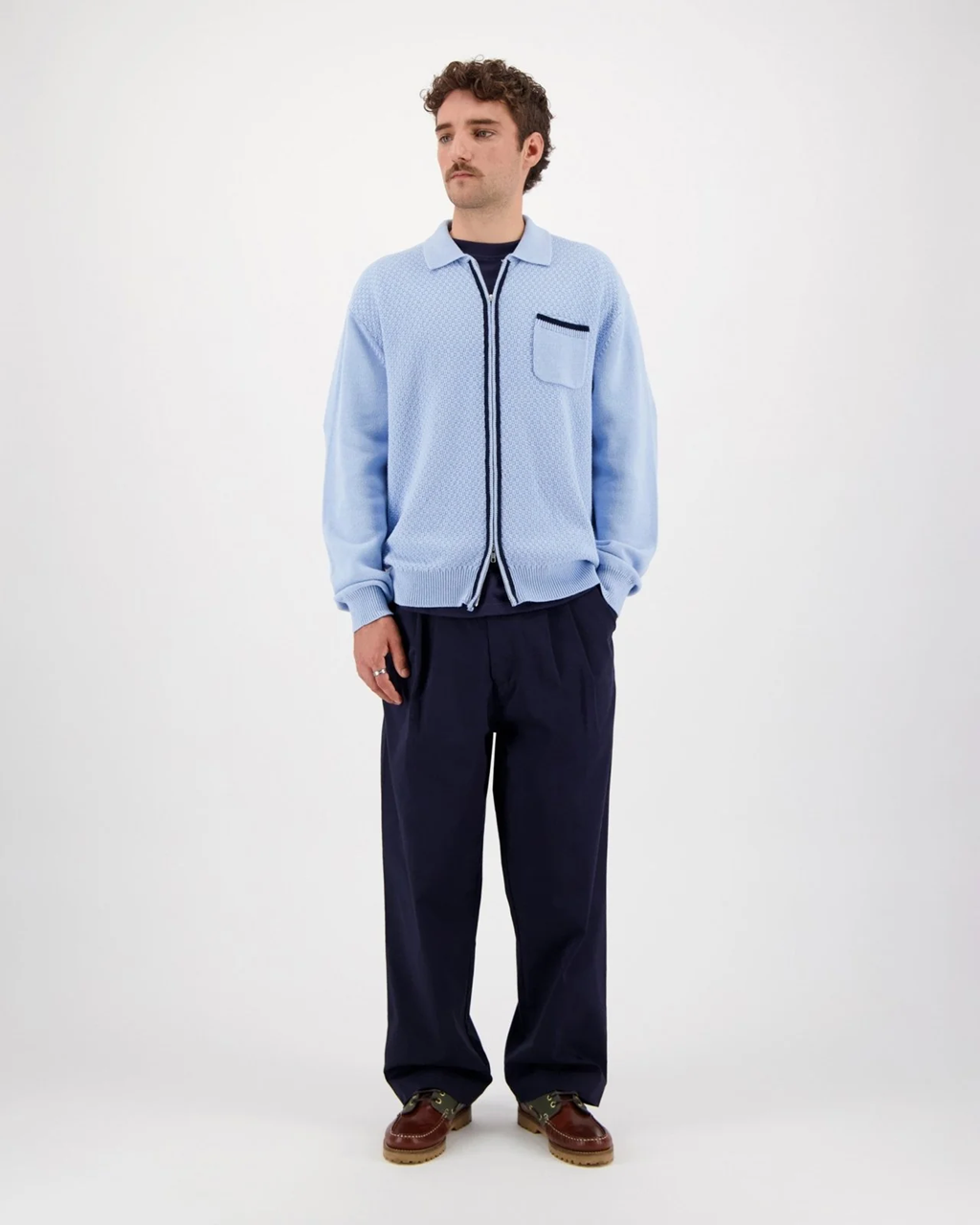 CASTART - PLUME ZIP KNIT