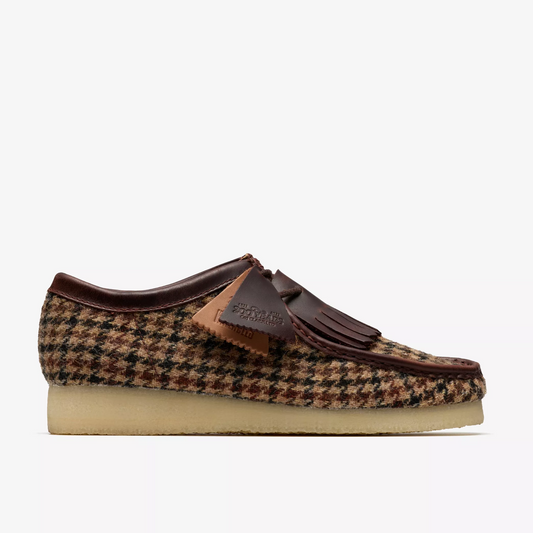 CLARK'S ORIGINALS - WALLABEE - HARRIS TWEED