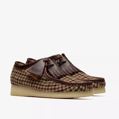 CLARK'S ORIGINALS - WALLABEE - HARRIS TWEED