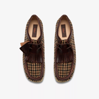 CLARK'S ORIGINALS - WALLABEE - HARRIS TWEED