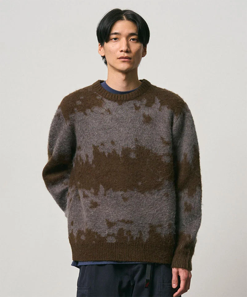 GRAMICCI - MOHAIR SPLATTER SWEATER