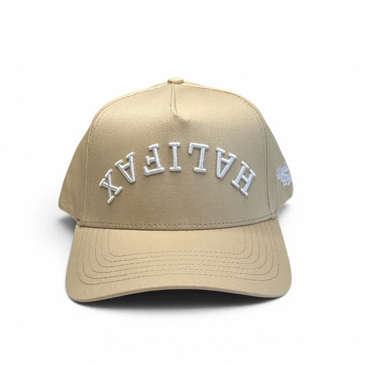 UPSIDE BRAND - PRECURVED HALIFAX SNAPBACK