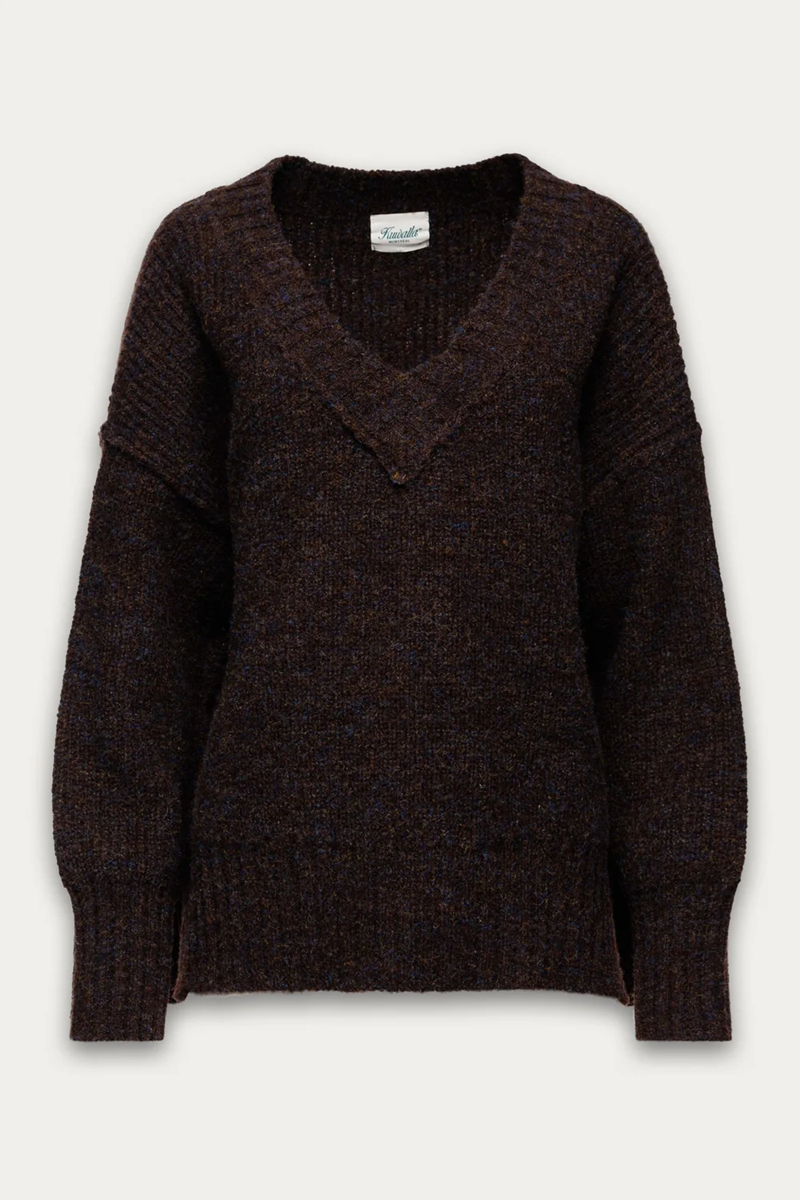 KUWALLA - BREA V-NECK SWEATER - WOMEN'S