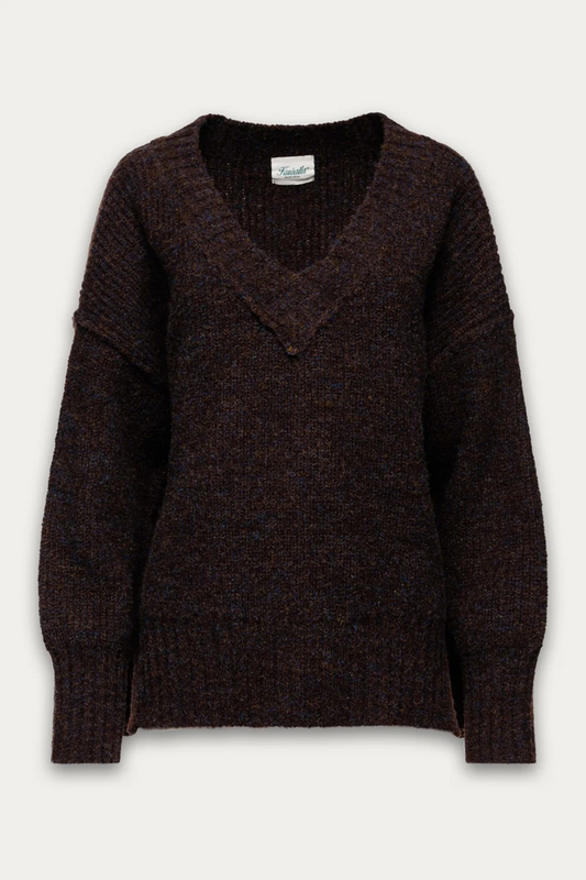 KUWALLA - BREA V-NECK SWEATER - WOMEN'S