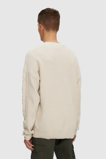 KUWALLA - CABLE KNIT SWEATER