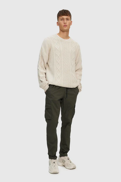 KUWALLA - CABLE KNIT SWEATER