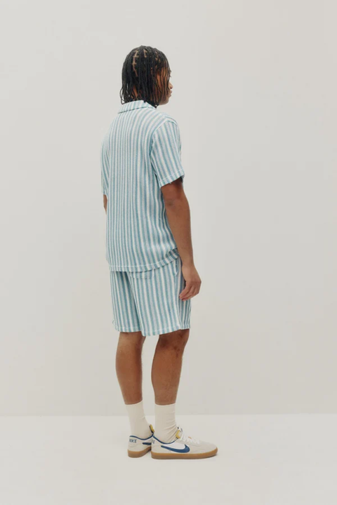 KUWALLA - CROCHET STRIPE SHORTS