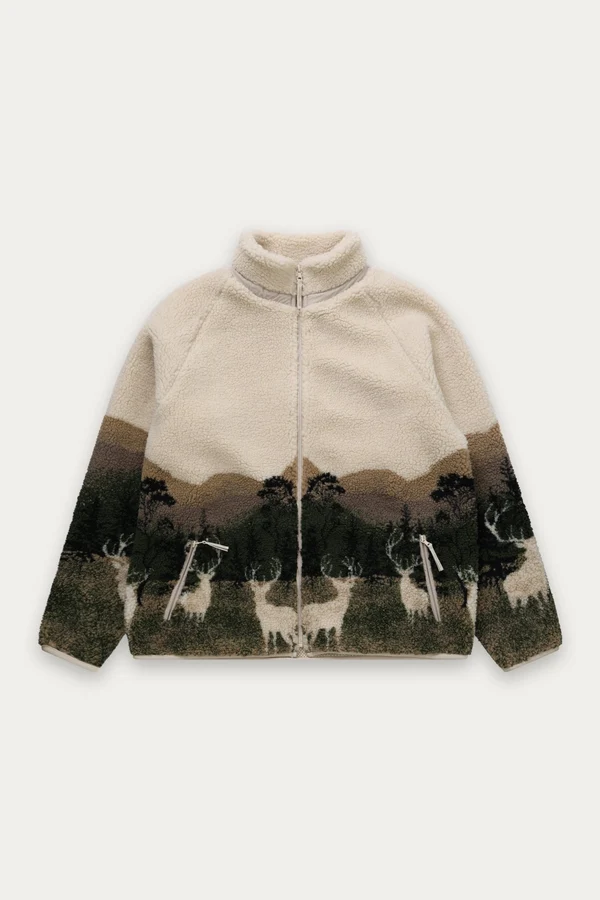 KUWALLA TEE - LIGHTWEIGHT PRINTED SHERPA