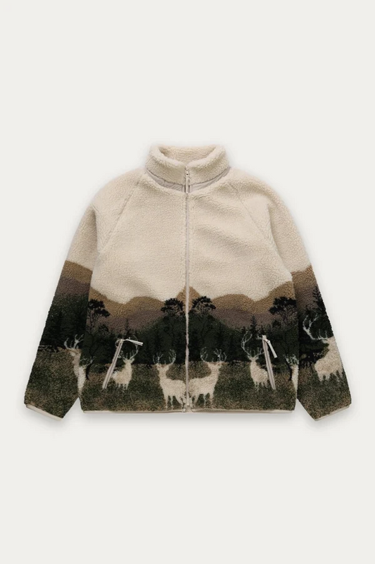 KUWALLA TEE - LIGHTWEIGHT PRINTED SHERPA